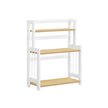 3 Tier Storage Rack – Bamboo – Natural – Multi-Purpose Countertop Organizer for Kitchen, Dining Room, or Office