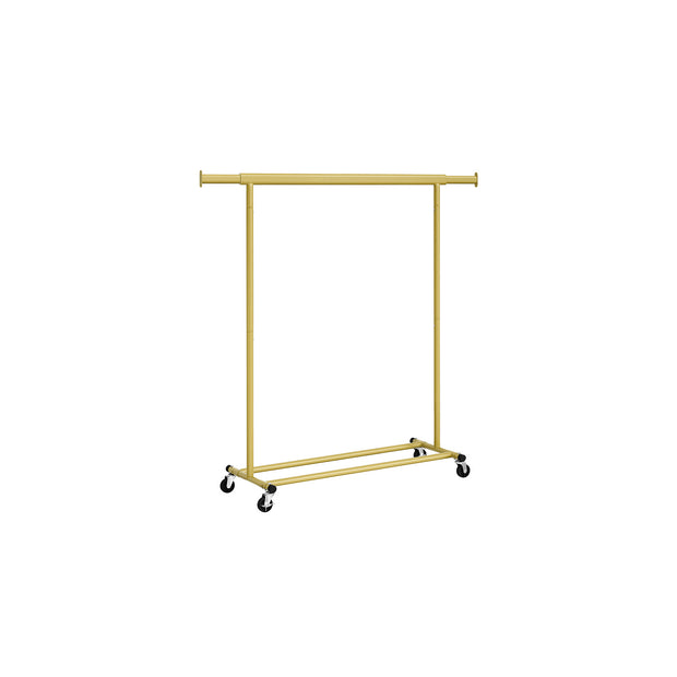 Heavy Duty Clothes Rack – Metal – Portable – Extendable Hanging Rail, 90 kg Load Capacity