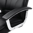 Executive Swivel Office Chair – PU Leather – Black – High Back with Tilt Function