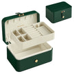 Jewellery Box – Portable – Small – 2-Layer Storage for Larger Accessories