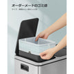 Bin Liners – Plastic – White – Drawstring – 80 Pieces for 15-20L Kitchen Bins