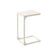 C-Shaped Side Table – Metal Frame – Industrial Style – Versatile for Living Room or Bedroom