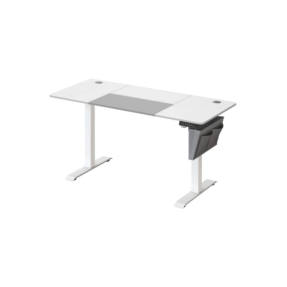 Height Adjustable Electric Standing Desk – Wood – Black – Ergonomic Design