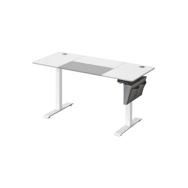 Height Adjustable Electric Standing Desk – Wood – Black – Ergonomic Design