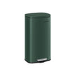 Trash Bin – Stainless Steel – Retro Green – 30L Soft-Close Lid