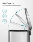 Pedal Kitchen Bin – Steel – 50L – Soft Close, Step-On Feature