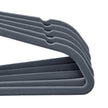 Velvet Hangers – Light Grey – Non-Slip – 360° Swivel Hooks – 100 Pack