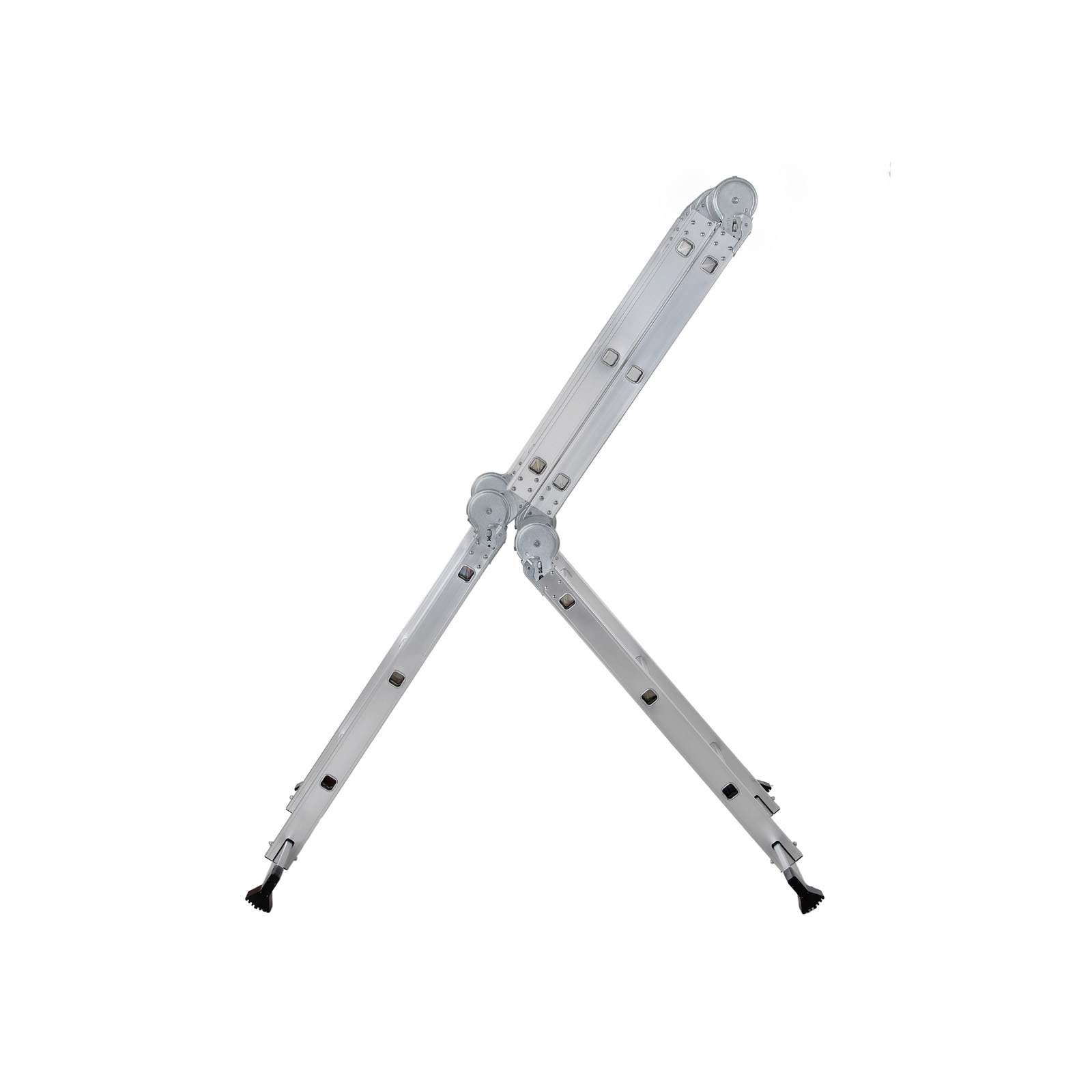 Multi-Purpose Ladder – Aluminium – Silver – 150 kg Capacity, TÜV Rheinland GS Certified