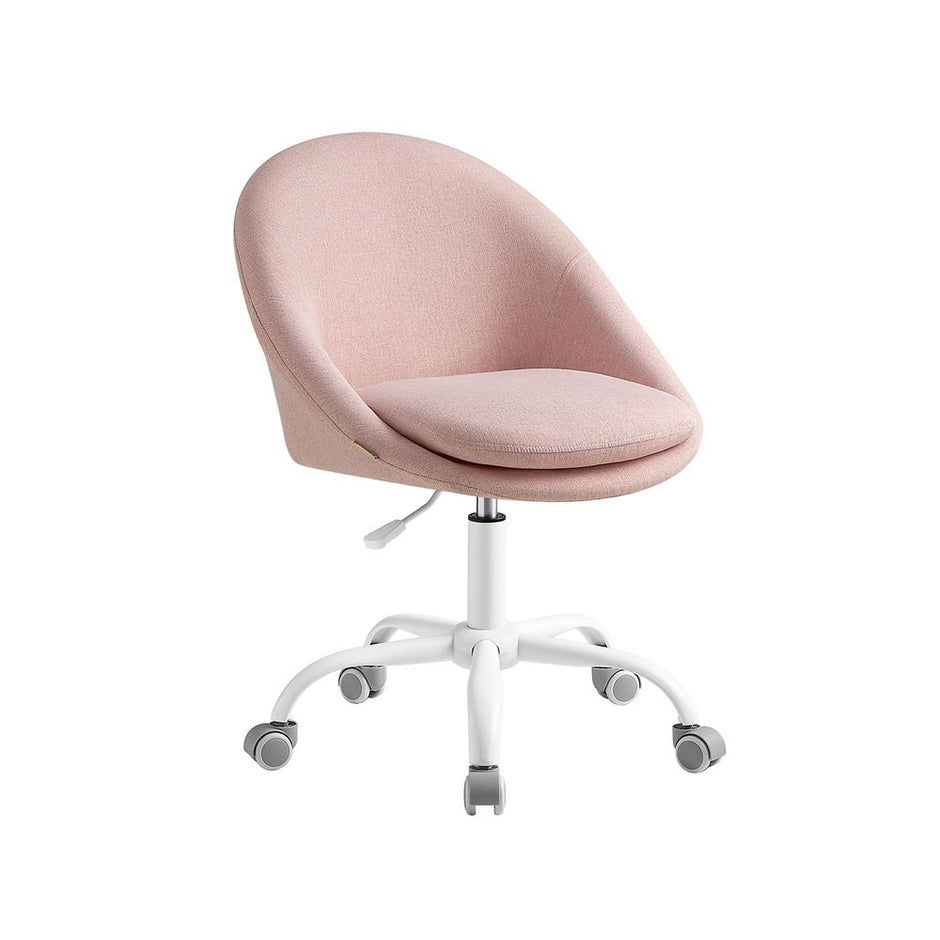 Office Chair – Foam – Dove Grey – Swivel Design with Adjustable Height