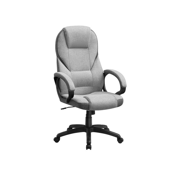 High Back Executive Office Chair – Durable Material – Black – Ergonomic Design, Height Adjustable