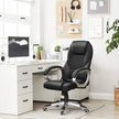 High Back Executive Office Chair – Durable Material – Black – Ergonomic Design, Height Adjustable
