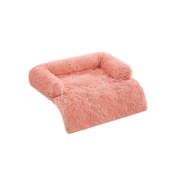 Dog Sofa Bed – Fabric – Cloud White – Calming Design for Medium Dogs