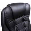 Office Chair – Polyurethane – Black – Ergonomic Design with Adjustable Seat Height