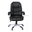 Executive Swivel Chair – PU Leather – Black – High Back with Tilt Function