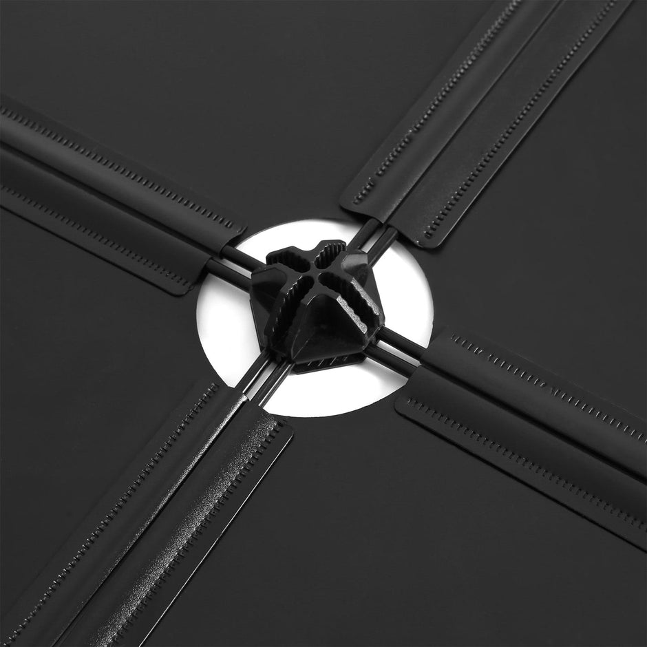 Rectangular Storage Organiser – Plastic – Translucent White – 16-Cube Modular Design