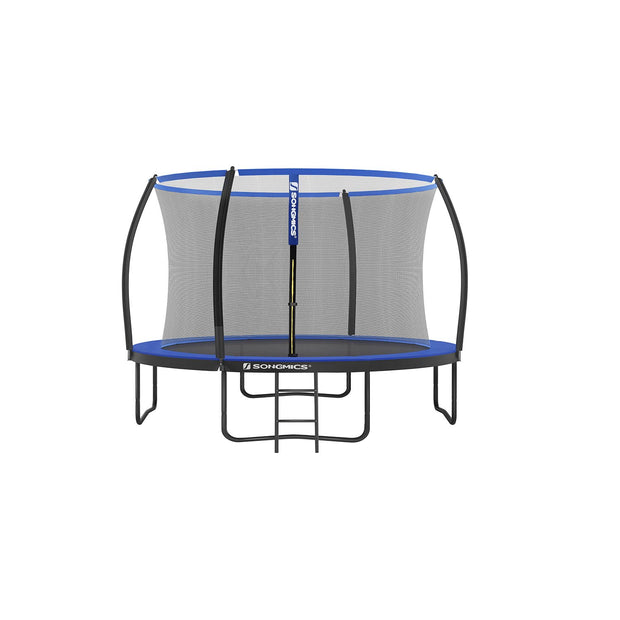 Backyard Trampoline – Steel – Round – Includes Safety Net Enclosure and Ladder